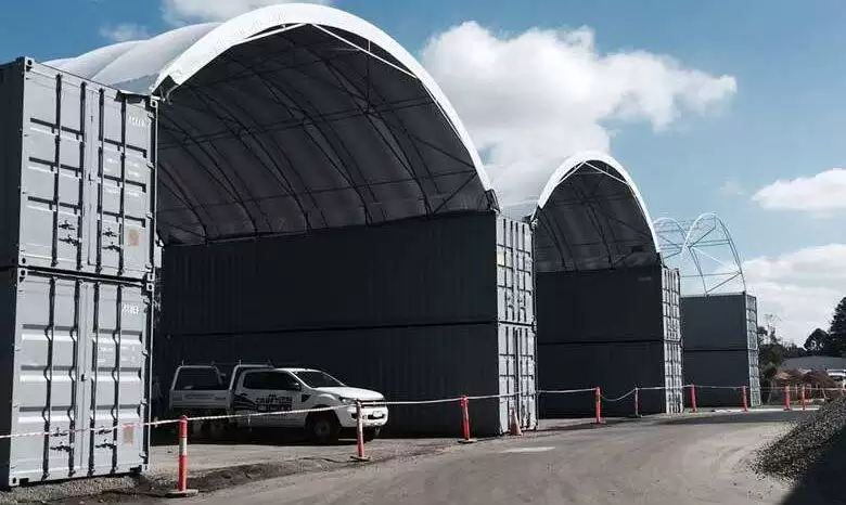 Shipping Container Shelters for sale at Shipper Containers